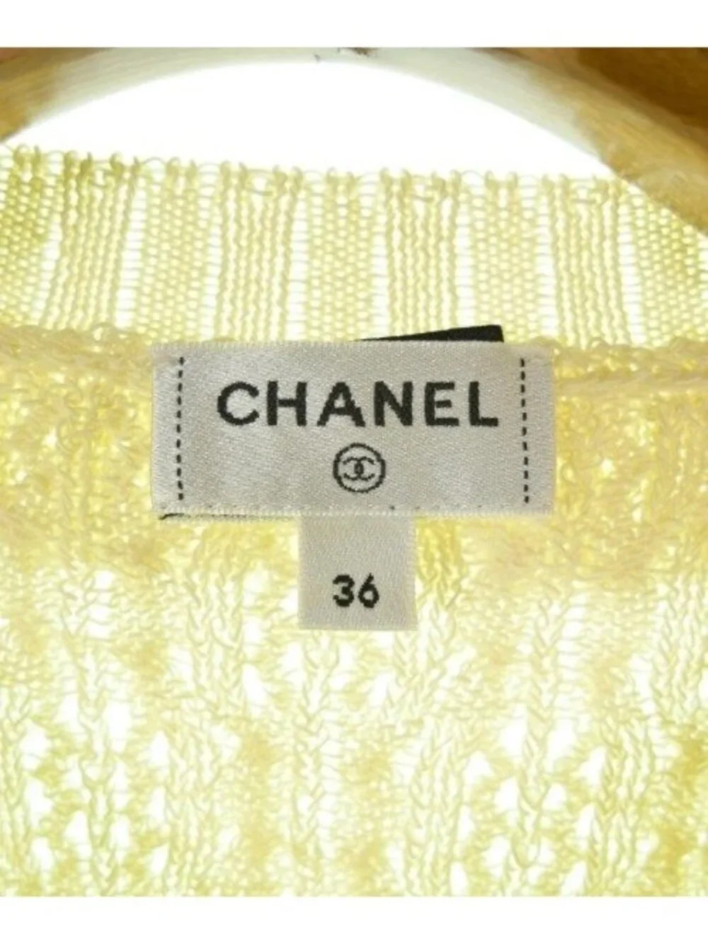 Chanel Cardigan Cream